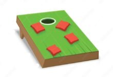 Mini Cornhole Board Game