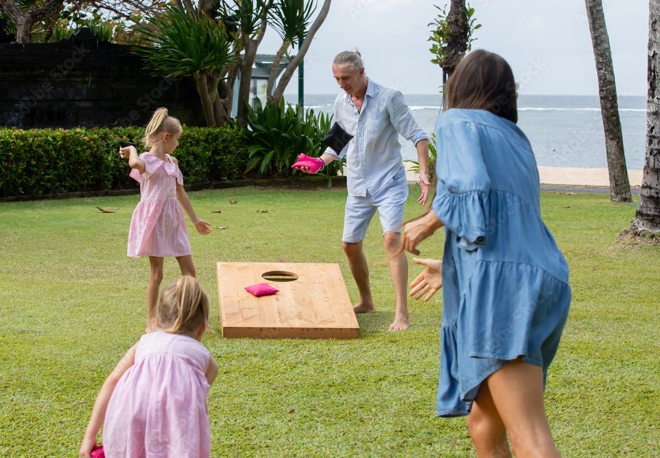 Mini Cornhole Board Game