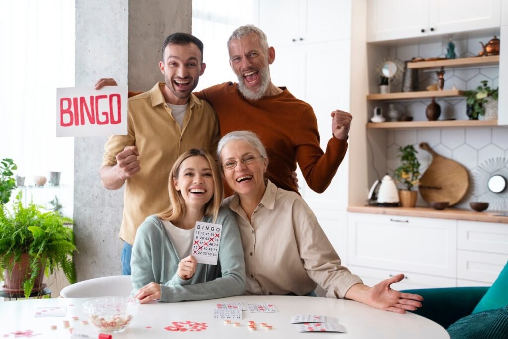 people playing bingo together 23 2149212488